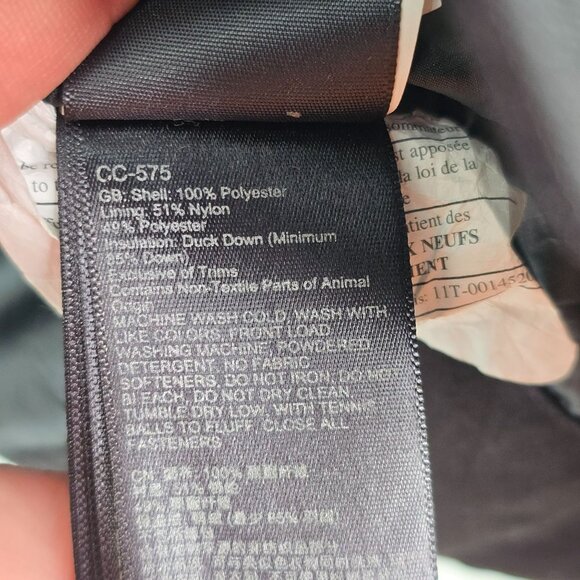 Marmot Black 700 Down Fill Puffer Commuter Winter Parka Jacket Men Size Medium M - Picture 9 of 11
